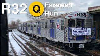 R32 Q Farewell Run Train at Sheepshead Bay