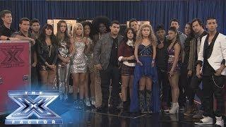 The Top 13 Find Out They're Performing Again - THE X FACTOR USA 2013