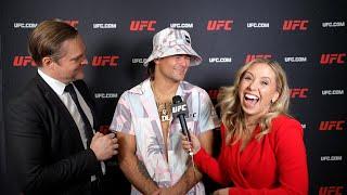 Diego Lopes UFC 303 Backstage Interview