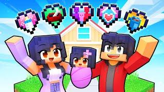 Having FAMILY HEARTS in Minecraft!