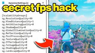 The BEST Chapter 6 Game User Settings for FPS BOOST & ZERO INPUT DELAY (Fortnite Game Config)