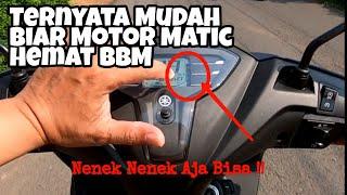 Tips Mudah Agar Motor Matic irit BBM / Cara Menghemat BBM Motor Matic