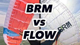 BRM vs FLOW: Upwind/ downwind test with GPS tracking