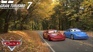 MCQUEEN AND SALLY TAKE A DRIVE | THROWBACK REMAKE | GRAN TURISMO 7