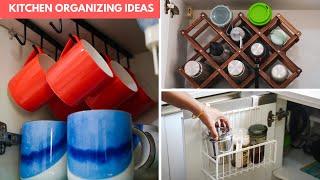 10 Useful Kitchen Organization Ideas | Space Saving Kitchen Organizing Tips