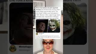 Jack Nicholson was “furious” when Heath Ledger took the Joker role in The Dark Knight (2008)