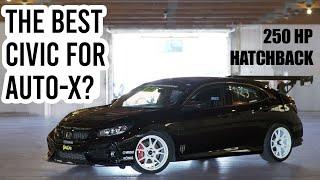 Local 250+ HP Honda Civic LX Hatchback Shreds AutoX