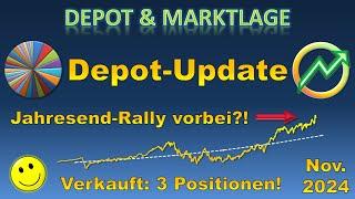 Depot-Update: Diese 3 Aktien habe ich verkauft und hier habe ich nachgekauft! - Nov. 2024