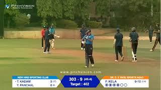 PURSHOTTAM SHIELD 2024-25 Dr. D. Y. Patil Sports Academy Vs New Hind Sporting Club