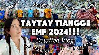 TAYTAY TIANGGE EMF 2024!!| Detailed vlog with stall & prices! | Mura na, maganda pa!| Cathy Herrmann