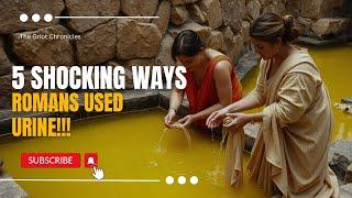 Shocking Secrets: How Ancient Romans Used Urine in Everyday Life!