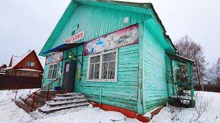 Inside Real Russian Village Shop Heated with Wood! Popular Rustic Style on Different Russia 2020