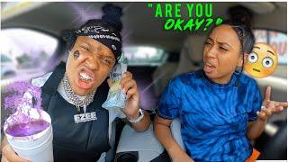 Acting HOOD to see how my GIRLFRIEND REACT! (BAD IDEA) | EZEE X NATALIE