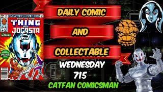 COMIC & COLLECTABLE EPISODE 715! MARVEL TWO IN ONE 92 & LEGENDS ULTRON #FANTASTICFOUR #THING #ULTRON