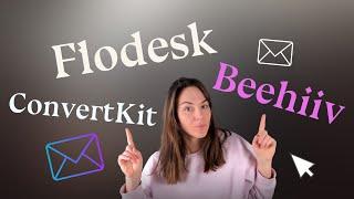 Beehiiv vs. ConvertKit vs. Flodesk - Was ist das beste Email-Tool?