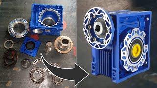 Assembly Process Of Italy Worm Gearbox #wormgear #wormgearbox