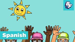 Learn Spanish Greetings - Hola Amigo - with BASHO & FRIENDS