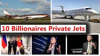 World's Top 10 Private jets of Billionaires and its operating cost