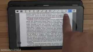 Xodo the best application to read, annotate and highlight PDF files on a Windows Tablet