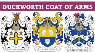 Duckworth Coat of Arms & Family Crest - Symbols, Bearers, History