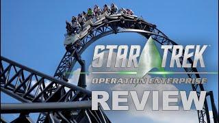 Star Trek: Operation Enterprise Review Movie Park Germany MACK Rides Multi-Launch Coaster