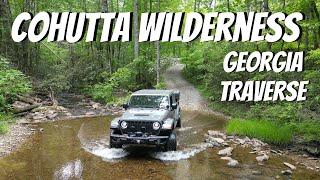 Cohutta Wilderness part of of the Georgia Traverse Memorial Day weekend 2023 in my Jeep Gladiator!