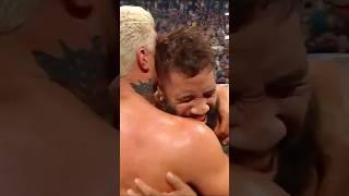 Respect.  #WWERaw