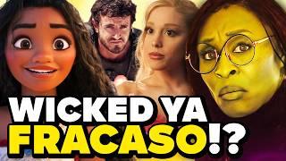 Wicked está ACABADO! Disney la ROMPE con Moana 2! Gladiador 2 FRACASA!