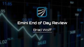 Emini End of Day Review - Monday, October 21, 2024 - Brad Wolff