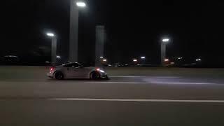 Nissan 350z HKS single exhaust sound