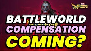 BATTLEWORLD TODAY! WEEKEND COMPENSATION COMING? DO NOT BUILD TEAMS YET! MARVEL Strike Force - MSF