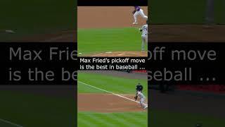 This Max Fried Pickoff is Pure Evil #yankees #baseball