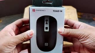 Portonics wireless mouse , Toad 14 @Rs.149