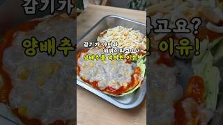 #위염에좋은음식 #양배추스테이크 #양배추피자 #양배추요리 #cooking #혼밥