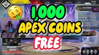  HOW TO GET 1,000 APEX COINS (FOR FREE) IN APEX LEGENDS (SERIOUSLY)