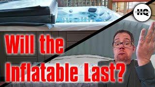 Inflatable VS Regular Hot Tub - Side by Side Comparison