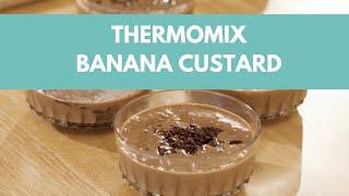 Refined Sugar-Free Chocolate & Banana Custard | Thermomix FREE Recipe