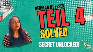 Lesen Teil 4 Secrets Revealed| German B1 Prep | Best Guide