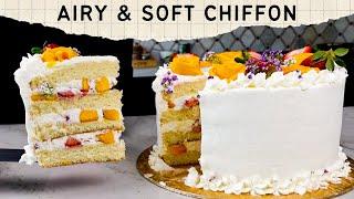 I mastered my DREAM CAKE - fluffy, moist, stackable CHIFFON.