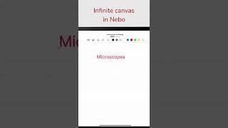 Infinite canvas in @neboapp. Do you like it?