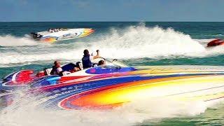 FPC KEY WEST POKER RUN! / Powerboats Bright and LOUD