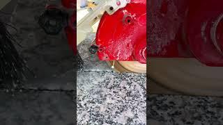 Scx cutting FULL SIZE thick and hard GRANITE tile