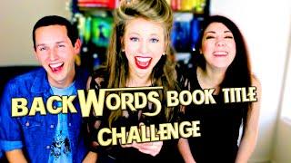 BACKWORDS BOOK TITLE CHALLENGE