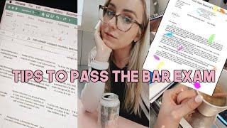 STUDY HABITS I CHANGED TO PASS THE BAR ON THE SECOND TRY