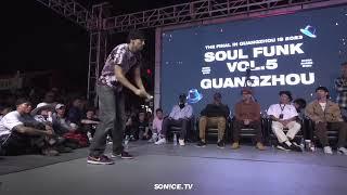 JIGGY JAYA vs LEILEI 雷雷 | POPPING TOP 16 | Soul Funk Vol. 5 GUANGZHOU