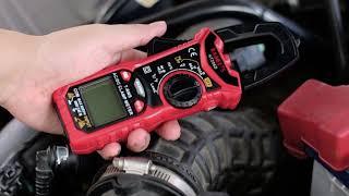 Kaiweets HT206D - How to Measuring DC&AC Current with a Clamp Meter