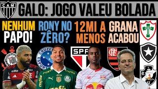 GABIGOL NO TIMÃO? CAIXA ZERADO NO FLA! RONY NO ZÊRO? SP PERDE 12MI! $$$ PRO GALO! LAION, LUSA, VASCO