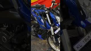 MODIFIED BAJAJ PULSAR  NS 200 REVEALING | USD FORKS | DOMINAR HEADLIGHTS | #shorts #youtubeshorts