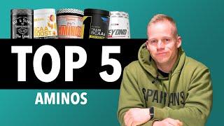 Top 5 Amino Supplements of 2021 - Spartansuppz