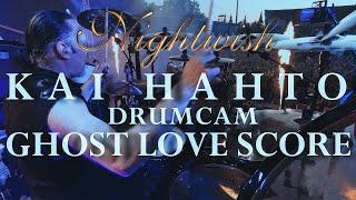 NIGHTWISH Kai Hahto Drumcam 'Ghost Love Score' / Vaasa June 2023